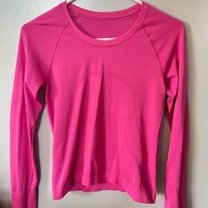 Sonic Pink Lululemon Swiftly Tech Long Sleeve!